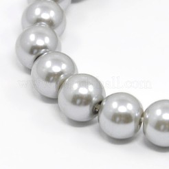 Bracciali di perle di vetro elastico&nbsp;BJEW-D068-6mm-13