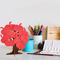 DIY 3D Baum Kinder Gemälde&nbsp;DIY-OC0010-73