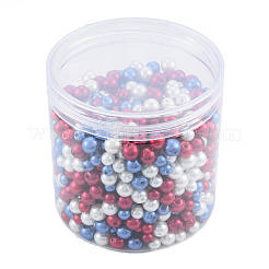 3 Farben Glasperlen&nbsp;GLAA-T024-10