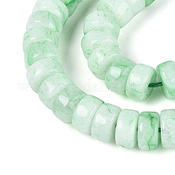 Chapelets de perles en jade blanc naturel teinté&nbsp;G-T143-17D