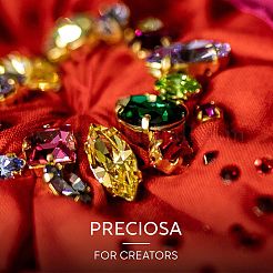 Preciosa® maxima piedras de fantasía de cristal&nbsp;X-PRC-FG8-00030-260