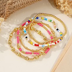 Vintage-Armbandsets aus böhmischen Glasperlen (Tila)&nbsp;BU0757-1