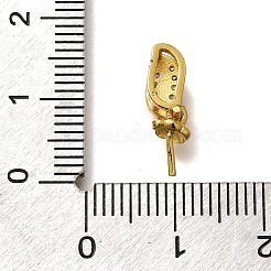 Acumular colgantes de chapado de latón&nbsp;KK-M313-09G-01