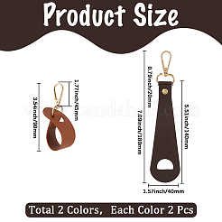 4 clip per cappello in similpelle&nbsp;FIND-GF0008-14D