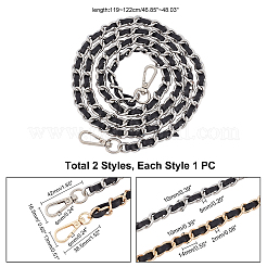 2 chaîne de sangle de sac de 2 styles&nbsp;FIND-WR0002-77