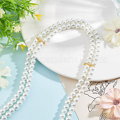 2 Stück platinierte 925 Sterling Silber Strass Twister Verschlüsse&nbsp;FIND-GO0002-57