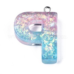 Pendentifs en résine époxy transparente&nbsp;LS-CRES-S364-002P
