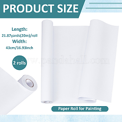 Rotolo di carta per dipingere&nbsp;DIY-WH0349-517C