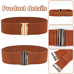2 cintura elastica per corsetto in poliestere di 2 colori&nbsp;AJEW-WR0002-20A