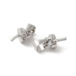 Rhodinierte Klammerbügel aus 925 Sterlingsilber&nbsp;X-FIND-Z008-15P