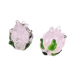 Perles vernissées manuelles&nbsp;LAMP-K045-01B