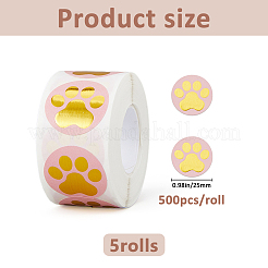 Selbstklebende Aufkleber aus Papier&nbsp;AJEW-WH0031-91B