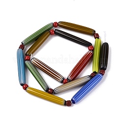 Handgefertigte Millefiori-Glasperlenstränge&nbsp;LA-N047-01A
