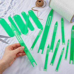 2 sac de 2 styles de navettes à aiguille pour filet de pêche en plastique&nbsp;TOOL-FH0001-85C