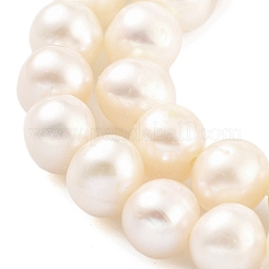 Brins de perles de culture d'eau douce naturelles&nbsp;PEAR-C003-13F