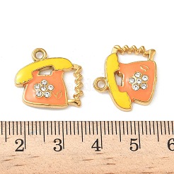 Pendentifs en acier inoxydable 304 émaillés&nbsp;STAS-I346-11G-02