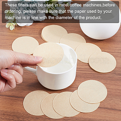 100 Stück Papierkaffeefilter&nbsp;FIND-WH0423-58A