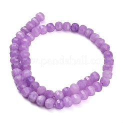 Chapelets de perles de jade blanche naturelle&nbsp;GG-CBA9106-02G