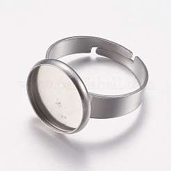 Composants de bagues réglables en acier inoxydable 304 anti-ternissement&nbsp;X-STAS-F149-18P-B