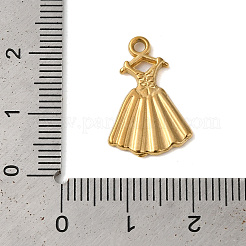 Placcatura ionica (ip) ciondoli in acciaio inossidabile 304&nbsp;STAS-N103-47G