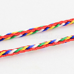 Geflochtenen Nylonschnur für Chinesische Knoten machen&nbsp;NWIR-S004-10