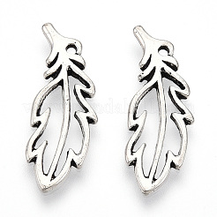 Tibetischer stil Aluminium Anhänger & Charms&nbsp;PALLOY-T075-189AS