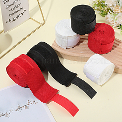 6 pz. 3 colori di benda da boxe in cotone&nbsp;AJEW-CN0004-44