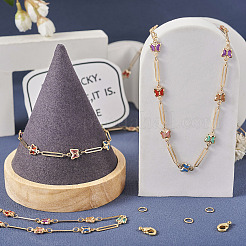 Kit de fabrication de collier de bracelet de chaîne de bricolage&nbsp;DIY-TA0005-13