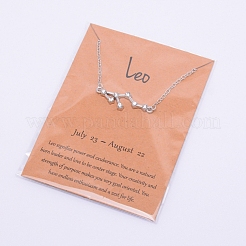 Collane di pendenti con strass in lega&nbsp;NJEW-WH0007-02G
