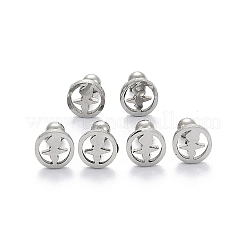 Anlaufgeschützte 201 Edelstahl Barbell Knorpel Ohrringe&nbsp;LS-EJEW-R147-33