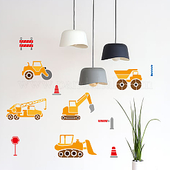 1 Set aushöhlende Zeichen- und Malschablonen für technische Fahrzeuge und Haustiere.&nbsp;DIY-MA0001-31