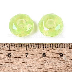 Transparentem Acryl europäischen Perlen&nbsp;OACR-E033-25E
