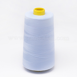 100% gesponnenen Polyesterfaser Nähgarn, hellstahlblau, 0.1 mm, ca. 5000 Yards / Rolle