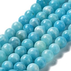 Fili di perle di emimorfite naturale, tondo, 10mm, Foro: 1 mm, 40 pcs / Filo, 15.5 pollice (39.5 cm)