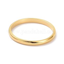 2 mm polierter glatter gewölbter Fingerring für Mädchen und Frauen, Ionenbeschichtung (IP) 304 Edelstahlringe, golden, uns Größe 9 1/4 (19.1mm)