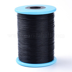 Hilo de pesca de alambre de nylon, negro, 0.4mm, alrededor de 1312.33 yarda (1200 m) / rollo