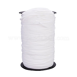 (Defective Closeout Sale), Elastic Cord, with Defective Spool, White, 3mm, about 218.72 yards(200m)/roll
