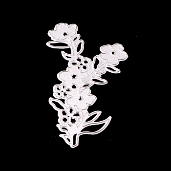 Flower Frame Metal Cutting Dies Stencils DIY-WH0050-14