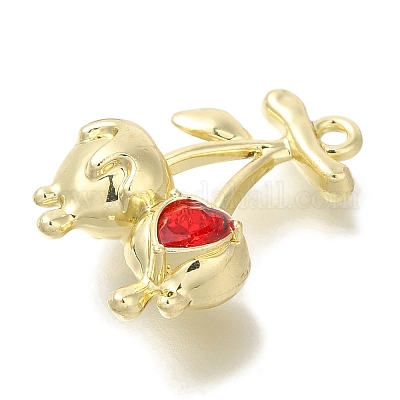 Pendentifs en alliage de strass&nbsp;ENAM-B025-03G-04-1