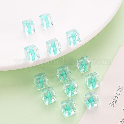 Abalorios de acrílico transparentes&nbsp;TACR-S154-12A-68-1