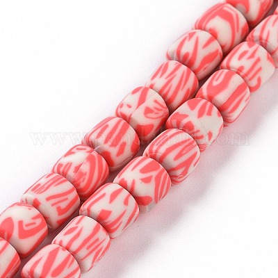 Brin de perles d'argile de polyester faites à la main&nbsp;X-CLAY-P001-01B-1