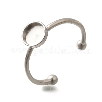 Offene Manschettenringkomponenten aus Edelstahl 304&nbsp;STAS-M057-01B-P-1