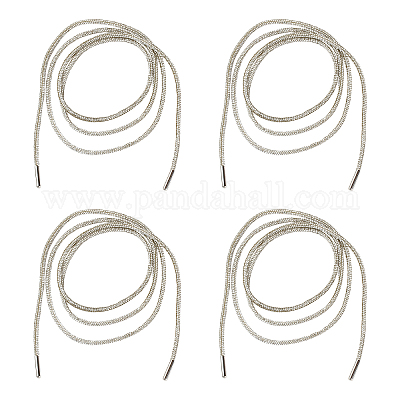 Rhinestone Crystal Hoodie Drawstring Cord Rope Tape Replacement