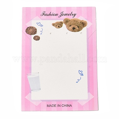 Wholesale Rectangle Paper Earring Display Cards 