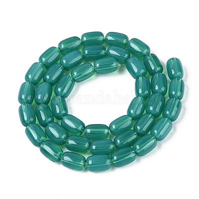 Abalorios de vidrio jade de imitación hebras&nbsp;GLAA-T028-14J-A04-1