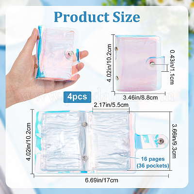 Wholesale 3 Inch Laser Translucent Mini Photo Album 