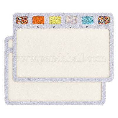 Pannelli di design con perline di feltro&nbsp;TOOL-WH0002-64-1
