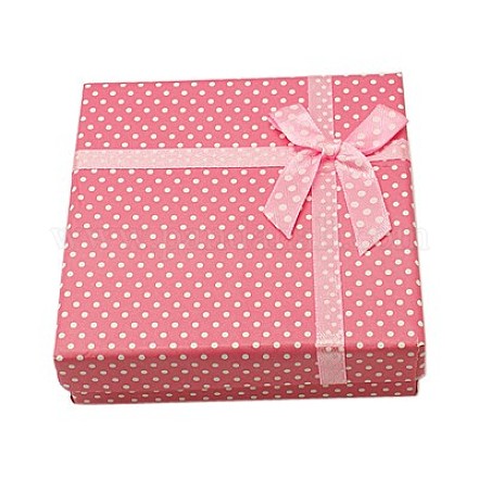 Valentines forfaits femme de jour de cadeaux bijoux en carton ensemble des boîtes X-CBOX-B002-4-1