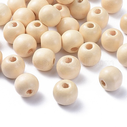 Natural Wood Beads TB12mmY-17-LF-1