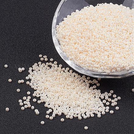 12/0 Grade A Ceylon Round Glass Seed Beads X-SEED-A022-FC12-142L-1